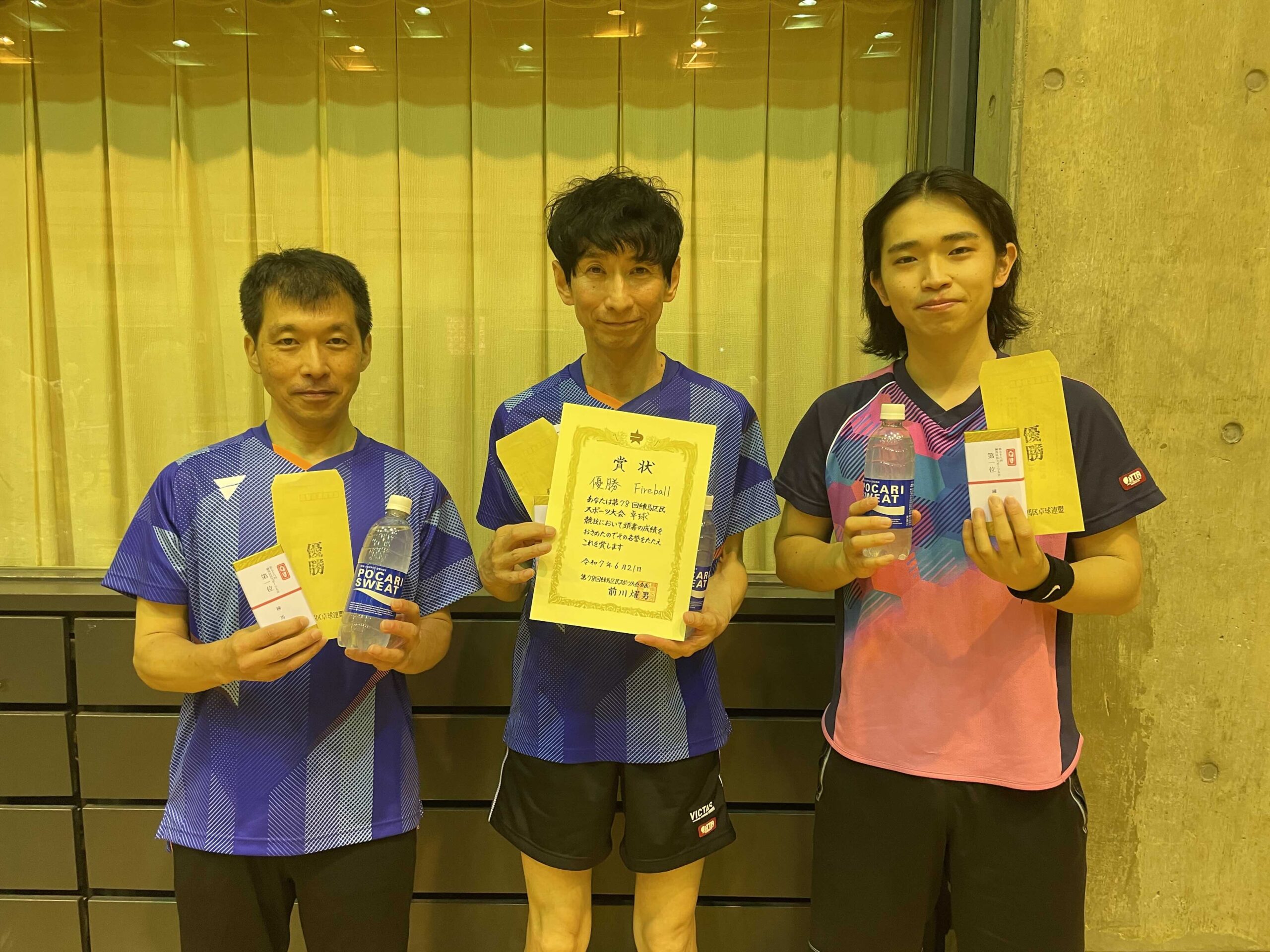 一般男子 優勝 Fireball 一般男子 優勝 Fireball