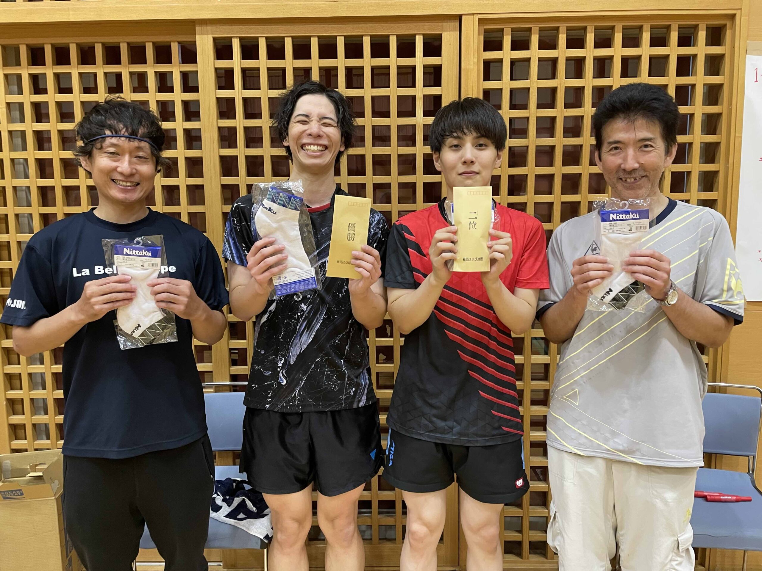 一般男子　入賞者